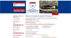 Desktop Screenshot of interstate-cp.com